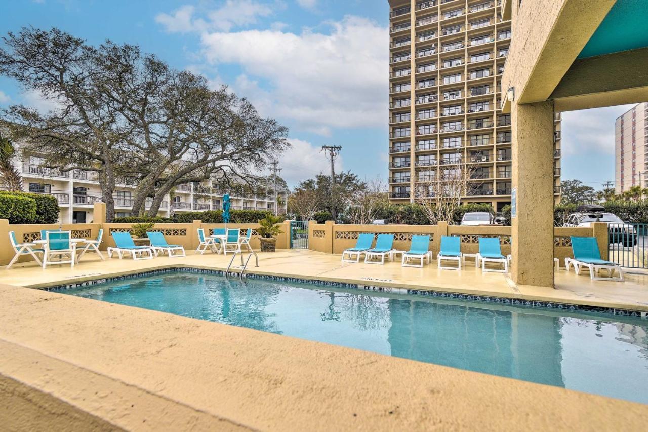 Myrtle Beach Condo With Ocean View And Pool Access! ภายนอก รูปภาพ