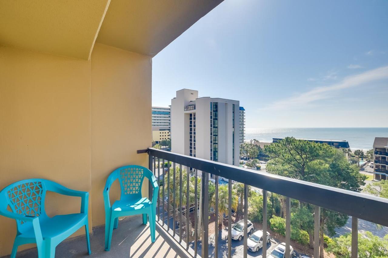 Myrtle Beach Condo With Ocean View And Pool Access! ภายนอก รูปภาพ
